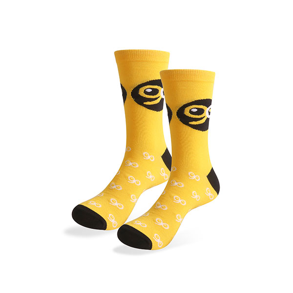  Crew Woven Bamboo Socks