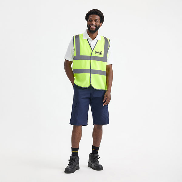  Hi Vis Safety Waistcoat