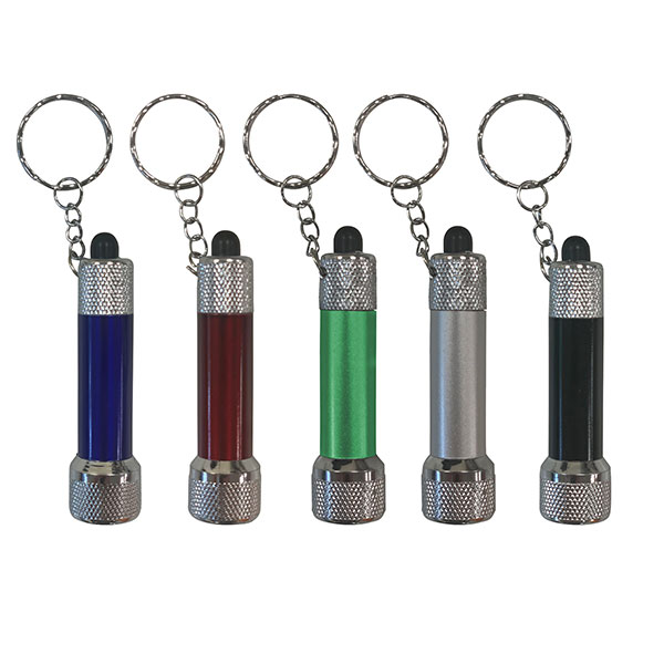  Mini LED Torch Key Ring