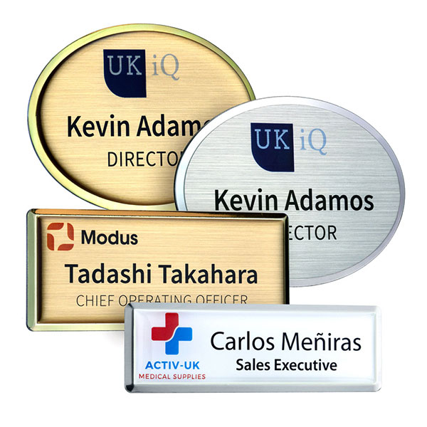  Excel Framed Name Badge