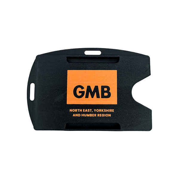  Hard Plastic Card Holder -..