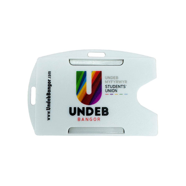  Hard Plastic Card Holder -..