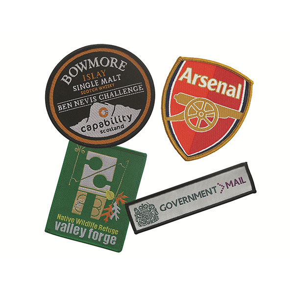  50mm Woven Badges
