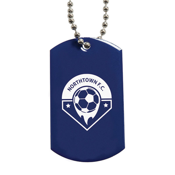  Printed Metal Dog Tag - 1 ..
