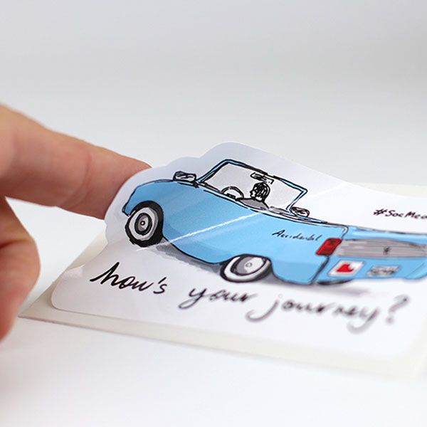  Vinyl Sticker 130cm² - Ful..
