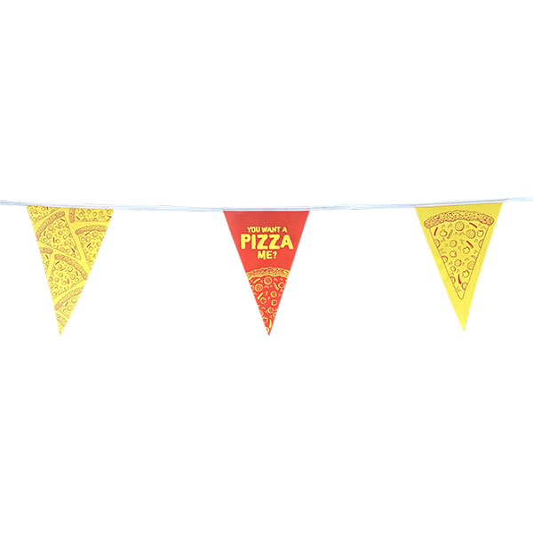  Bunting - White Triangular..