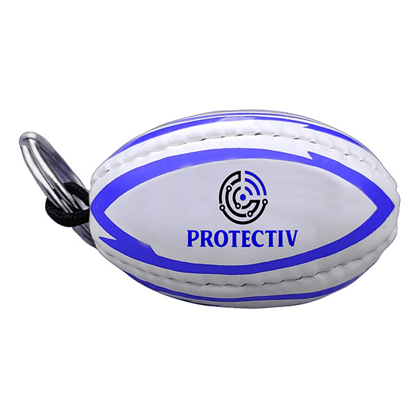  Rugby Ball Key Ring - 1 Co..