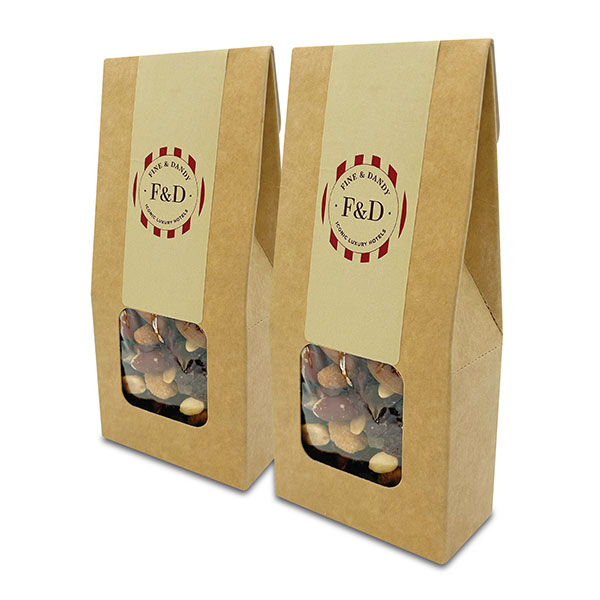  Kraft Satchel Box