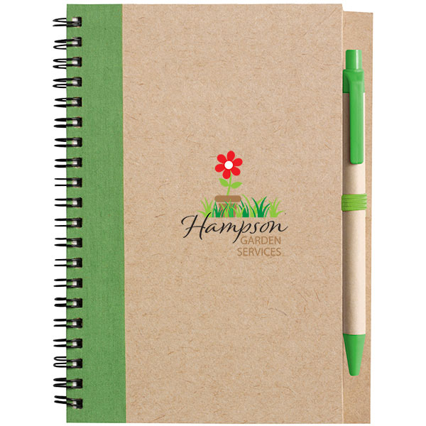  Eco Wirobound Notebook wit..