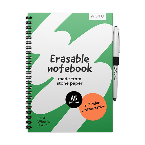  MOYU A5 Erasable Softcover..