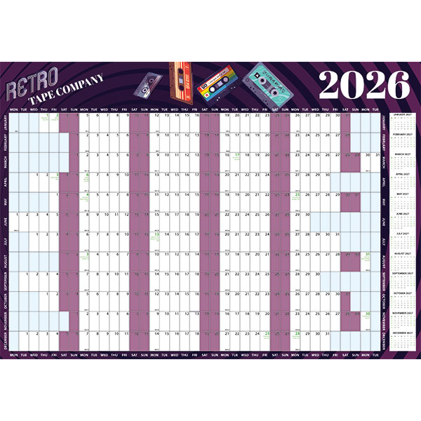  A1 Wall Planner