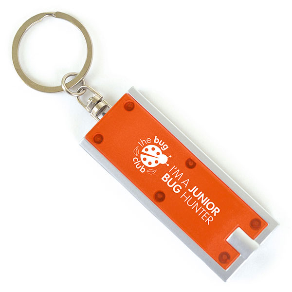  Flat LED Torch Key Ring - ..