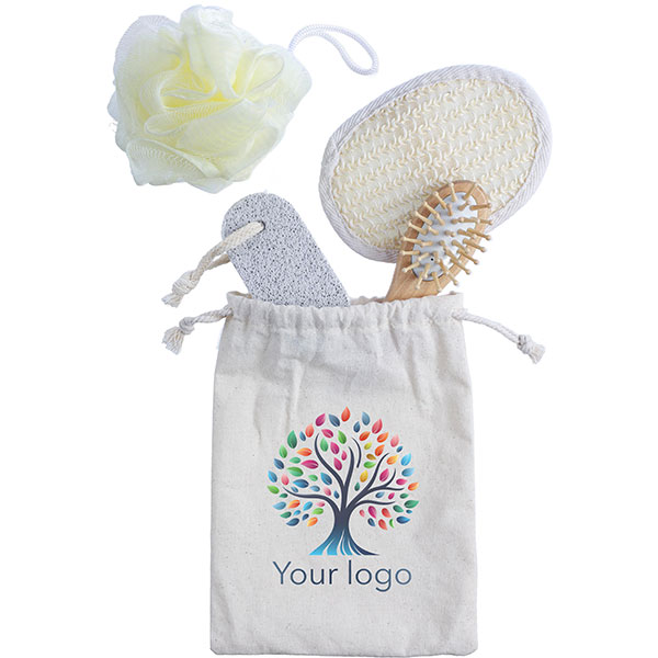  Bathing Set in Cotton Bag ..
