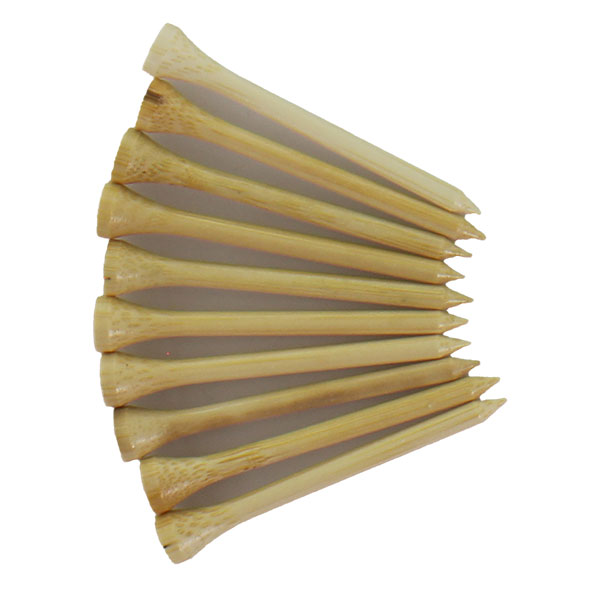  Bag of 70mm Bamboo Golf Tees