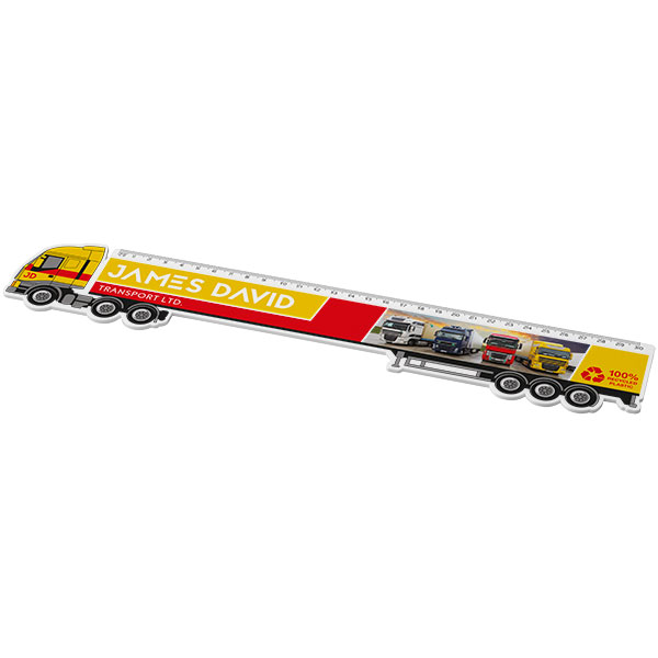  Lorry Shaped Plastic Ruler..