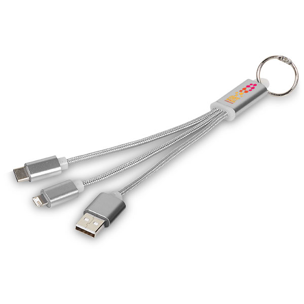  Metal 3 in 1 Charging Cabl..