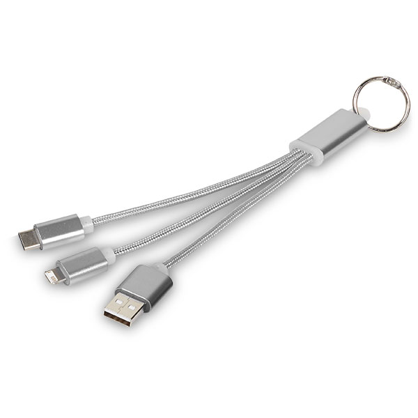  Metal 3 in 1 Charging Cabl..